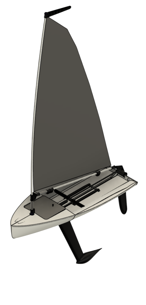 Fichiers Stl Moth europe RC 1/10