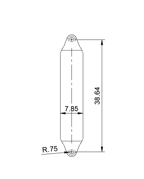 Fichier STL - Pare-Battage 38mm Ø 7mm – Image 3