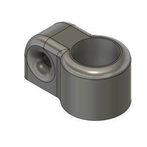 Fichier STL - Anneaux de fixation pour jonc Ø 4 mm avec perçage Ø 1,5 mm