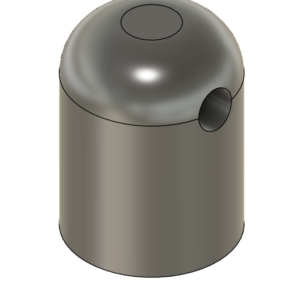 Fichier STL - Embout pour jonc ou tube Ø 3 mm percé Ø 1,5 mm
