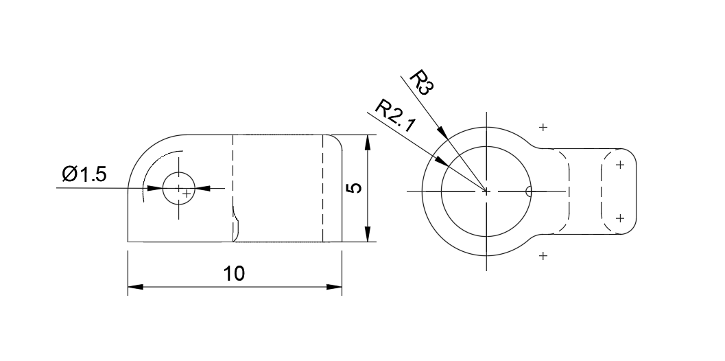 Fichier STL - Anneaux de fixation pour jonc Ø 4 mm avec perçage Ø 1,5 mm – Image 2