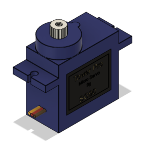 Fichier STL Gratuit - Servo micro SG90 9g