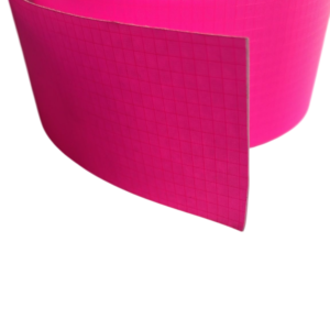 Spi autocollant rose Pour renfort de Voile 50 mm X 100 mm