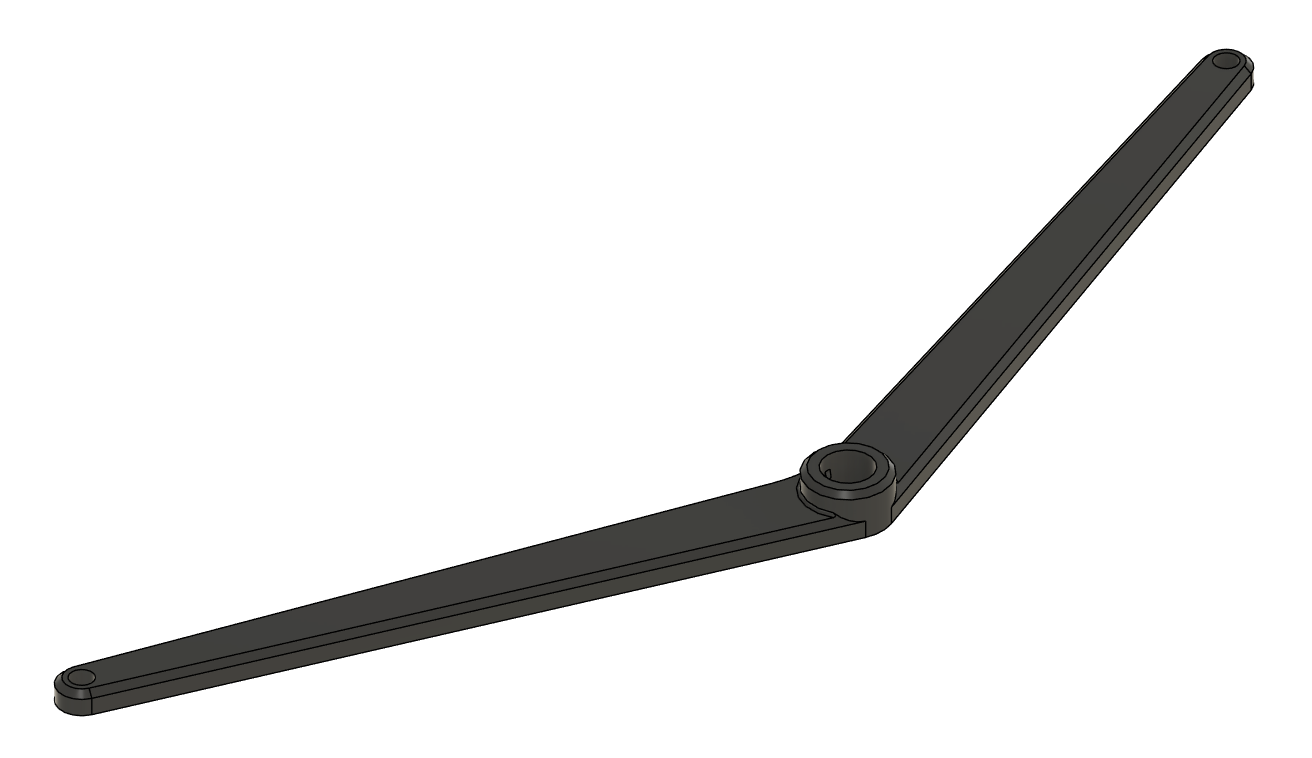 Fichier STL - Barre de flèche pour jonc ou tube Ø 4 mm percé Ø 2 mm